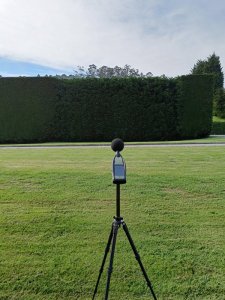 Outdoor environmental noise measurements