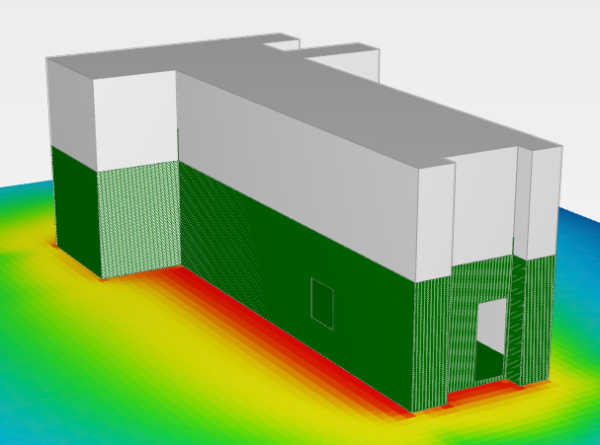 Predictive acoustic insulation studies