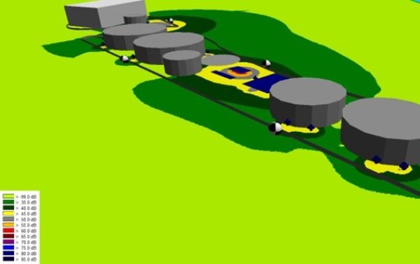 Mapas de ruido y estudios de impacto ambiental